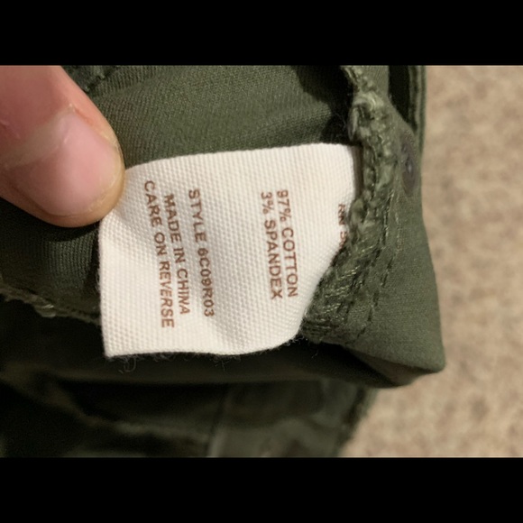 Chelsea and violet army green pants - Picture 5 of 5